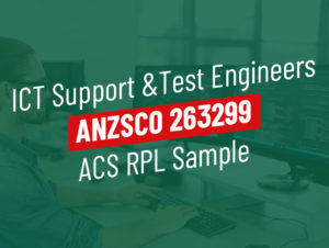 ACS RPL Sample ICT Support and Test Engineers