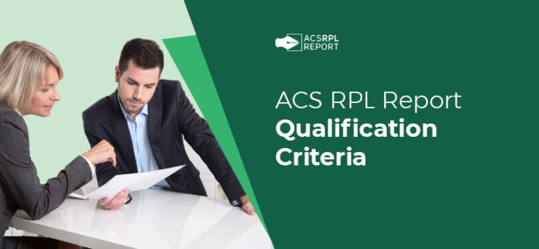 Read more about the article ACS RPL Report – Qualifications Criteria